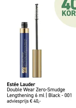 Aanbieding: Double Wear Zero-Smudge Lengthening