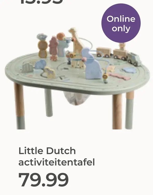 Aanbieding: Little Dutch activiteitentafel