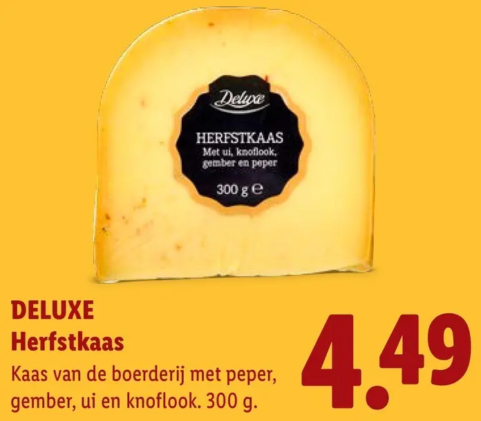 Aanbieding: Deluxe Herfstkaas