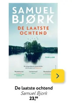 Aanbieding: De laatste ochtend Samuel Bjork