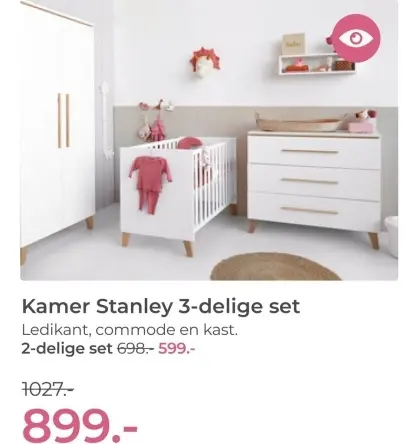 Aanbieding: Kamer Stanley 3-delige set