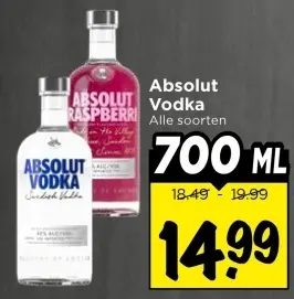 Aanbieding: Absolut Vodka