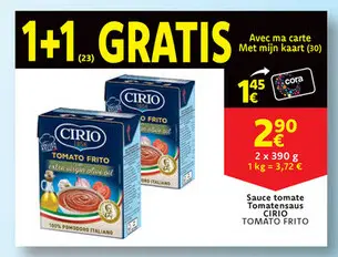 Offre: Cirio tomato frito