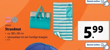 Aanbieding: Strandmat