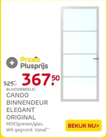 Aanbieding: Cando binnendeur elegant original