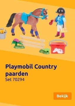 Aanbieding: Playmobil Country paarden