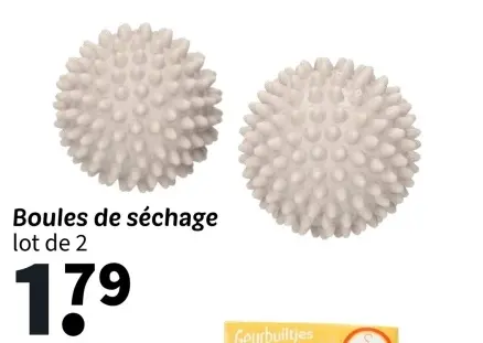 Offre: Boules de séchage