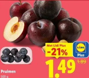Aanbieding: Pruimen
