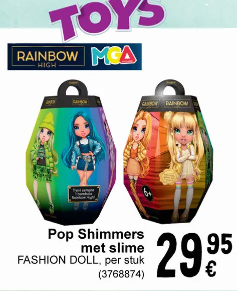Aanbieding: Pop Shimmers