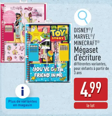 Offre: Mégaset d'écriture