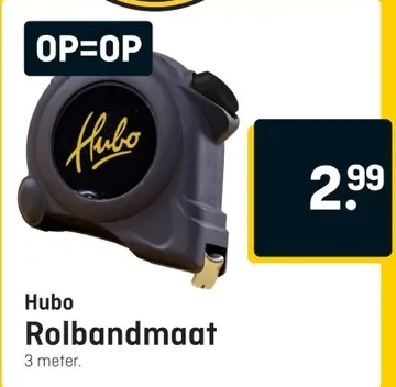 Aanbieding: Rolbandmaat
