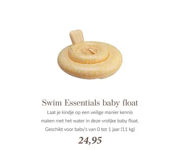 Aanbieding: Swim Essentials baby float