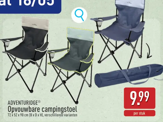 Promotie: Campingstoel