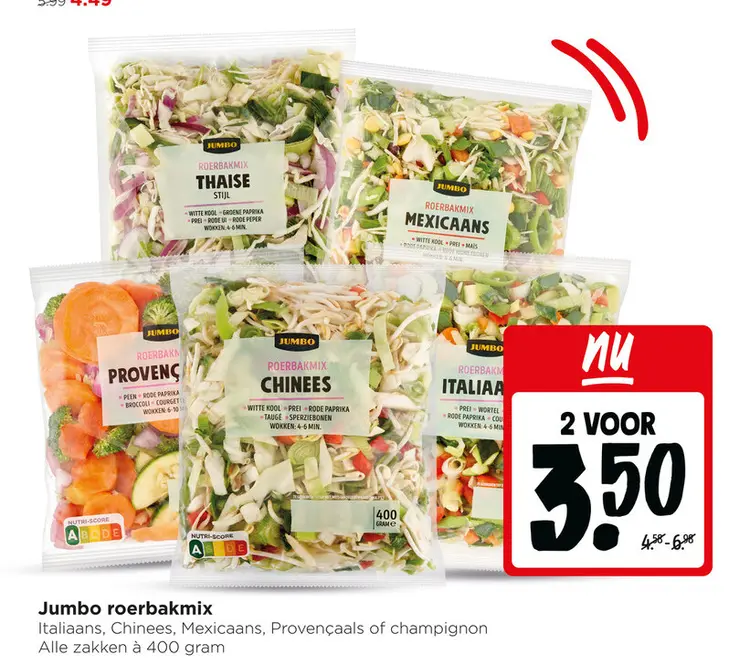Aanbieding: Jumbo roerbakmix