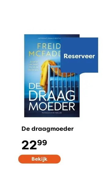 Aanbieding: De draagmoeder
