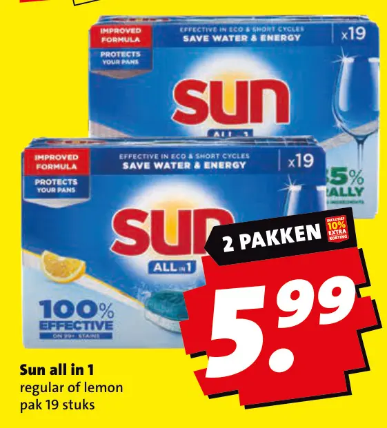Aanbieding: Sun all in 1