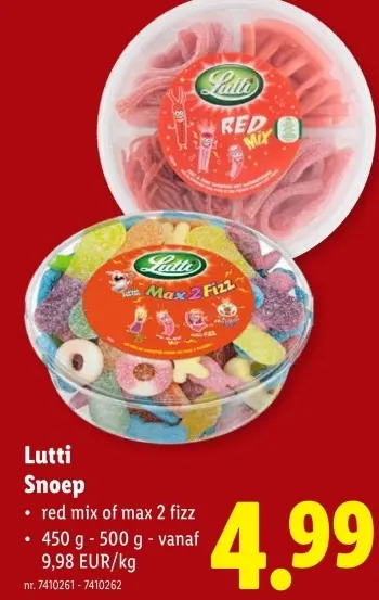 Promotie: Lutti Snoep