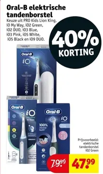 Aanbieding: Oral-B elektrische tandenborstel