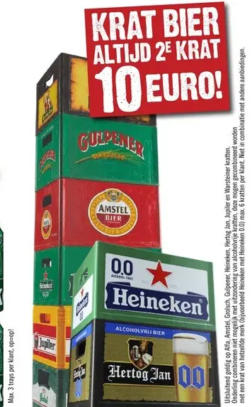 Aanbieding: Krat bier