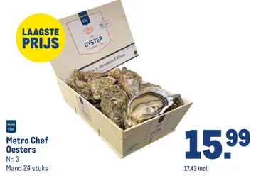 Aanbieding: Metro Chef Oesters