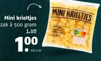 Aanbieding: Mini krieltjes