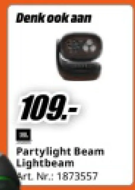 Aanbieding: Partylight Beam Lightbeam