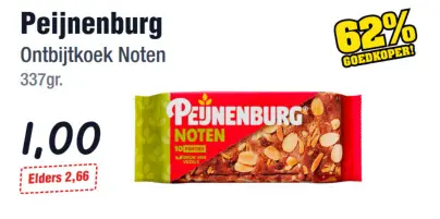 Aanbieding: Ontbijtkoek Noten