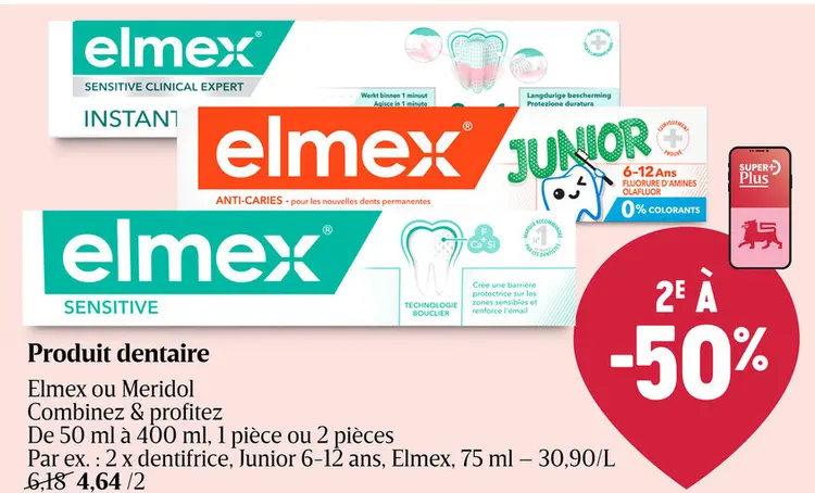 Offre: Produit dentaire