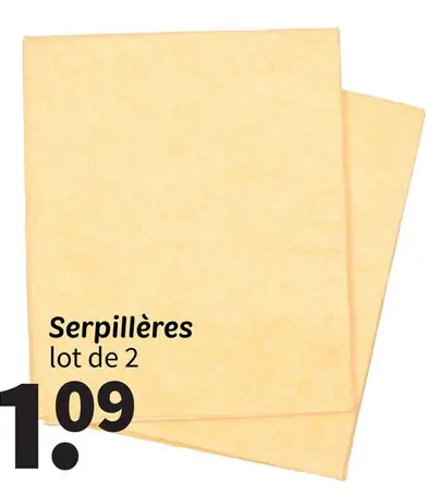 Offre: Serpillères
