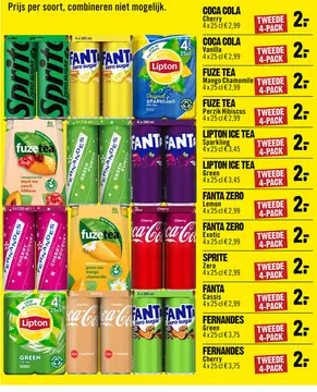Aanbieding: Diverse frisdrank