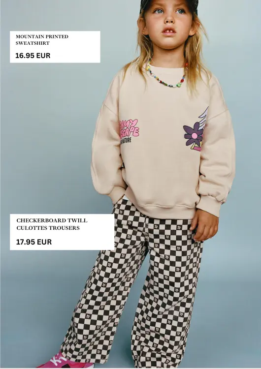 Aanbieding: Mountain printed sweatshirt