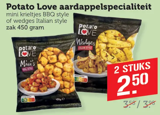 Aanbieding: Potato Love aardappelspecialiteit