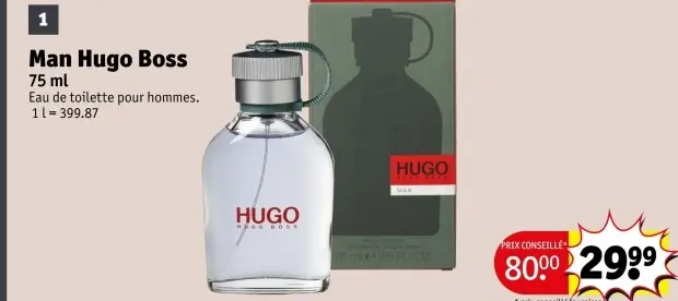 Offre: Man Hugo Boss