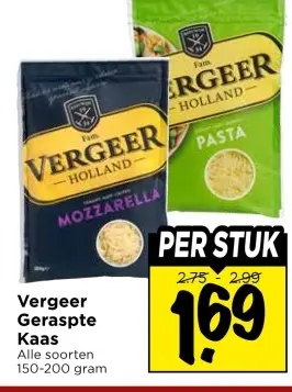 Aanbieding: Geraspte Kaas
