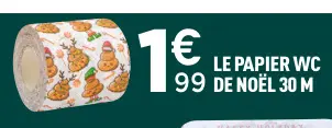 Offre: Le papier WC de Noël 30 m