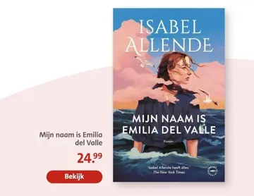 Aanbieding: Mijn naam is Emilia del Valle