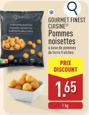 Offre: Pommes noisettes