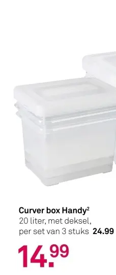 Aanbieding: Curver box Handy²