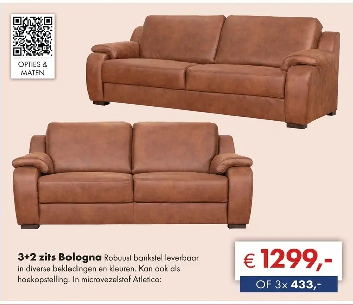 Aanbieding: Bologna 3+2