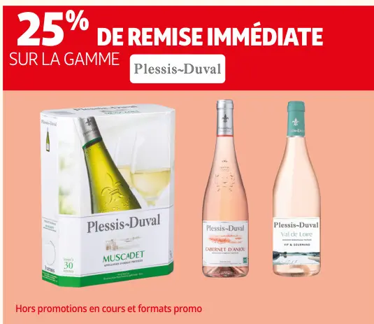 Promotie: Plessis-Duval Muscadet