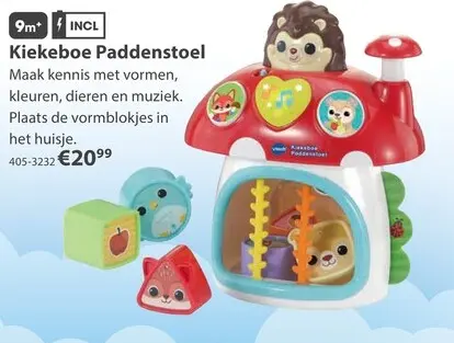 Aanbieding: Kiekeboe Paddenstoel