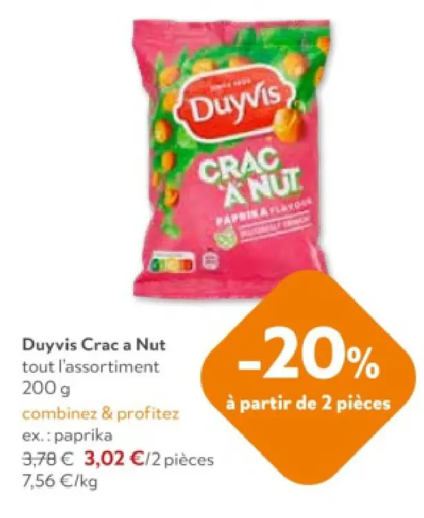 Offre: Crac a Nut