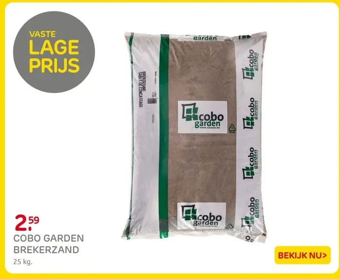 Aanbieding: Brekerzand