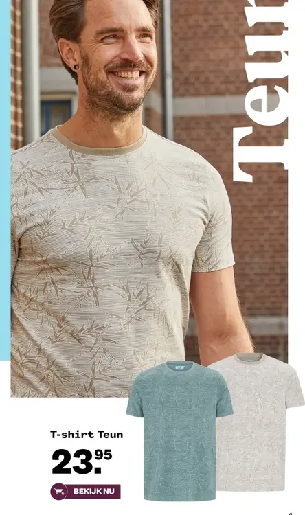 Aanbieding: T-shirt Teun