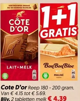 Aanbieding: Cote D'or Reep