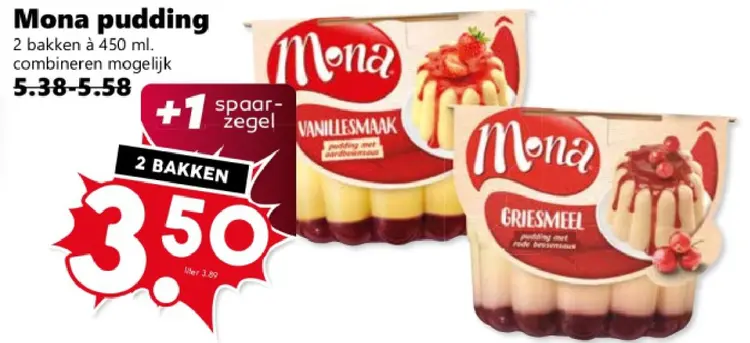 Aanbieding: pudding