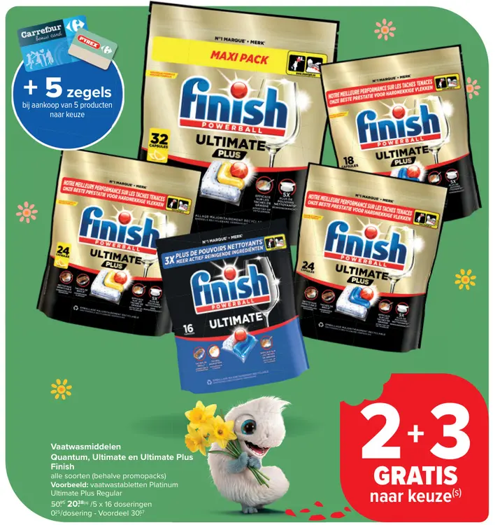 Promotie: Vaatwasmiddelen Quantum, Ultimate en Ultimate Plus