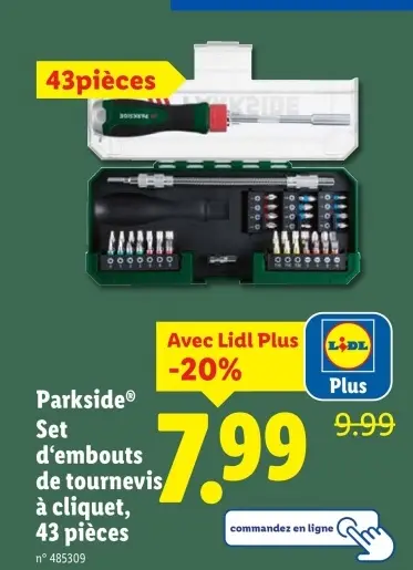 Offre: Lame de travail à LED avec prises de courant