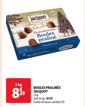 Aanbieding: BOULES PRALINÉS JACQUOT