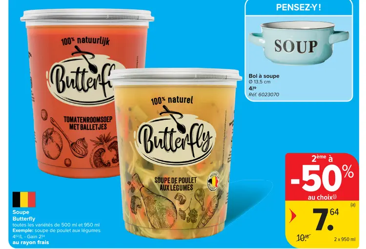Offre: Butterfly Soupe